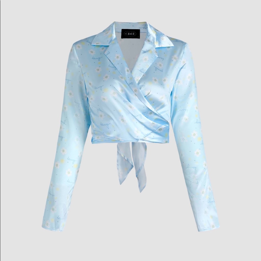 Ditsy Pattern Blouse